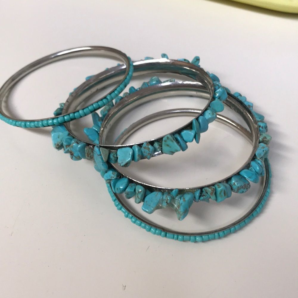 Turquoise Bracelet Set